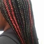 Box braids (medium)