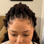 Medium passion twist waist length