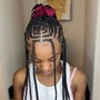 Large Knotless Braids