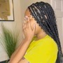 Medium Knotless Braids