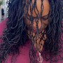 Medium knotless Box Braids