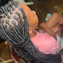 Faux locs adults size head