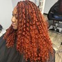 Crochet Braids with pre-looped hair