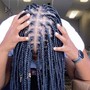 Small knotless braids