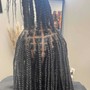 Med Knotless Braids