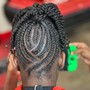 Kid's Braids(natural hair)