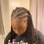 Extended length ( box braids)