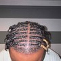 Men Braid Style with wash