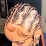 2 feed in braids