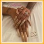 Acrylic full set with  - French manicure - Nail Art