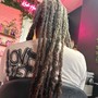 Large Starter Locs Half head