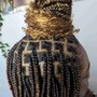 Men's and women's Cornrows