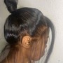 Basic ponytail