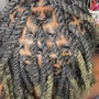 Dreadlocks retwist ( 2-Strand )