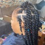 Large senegalese twist long