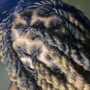 Feed In Braids Over Locs ?