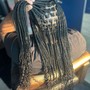 Small Knotless Braids (Lower Back)