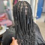 Small Knotless Braids (Lower Back)