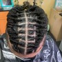 Comb Twist on thick hair