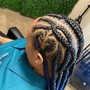 Stitch Feed In Braids