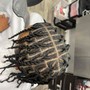 Individual Braids or twists /singles on natural hair