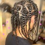 Medium Knotless Box Braids