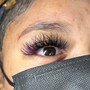 Hybrid cateye lash extensions