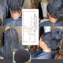 Loc MiRI Treatment & Retwists (Shaved Sides & Back)