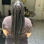 Kid's knotless or box braids