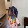 Kid's Braids (with extensions) (beads added)