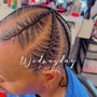 Feed in Braids to the head