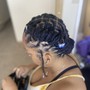 Six Feed-In Braids