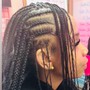 Fulani Bohemian w/ knotless Box Braids