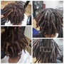 Microlocs Retie - Additional Fee for +350 locs/more than 1" of new growth