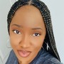 Medium Knotless Braids