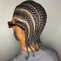 2 Feed In Braids