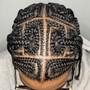 2 Feed In Braids