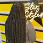 Individual Soft Locs/hair included (12"-18" select styles)