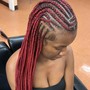 Knotless Large Box Braids