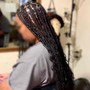 Large Knotless braids