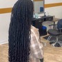 Goddess locs/ braids