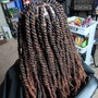 Medium Mid-back Marley Twist