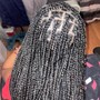 Knotless Medium Braids(hair provided)