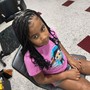 Kid's knotless braids