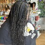 Cornrow Ponytail/ Medium- Mid back