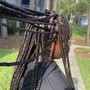 Large Knotless Braids