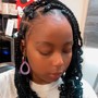 Large Knotless Box Braids