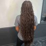 100% Human Hair Large Boho  Braids Waistlength