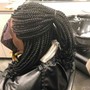 Small KNOTLESS Braids