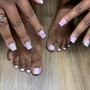 Full set + Pedicure